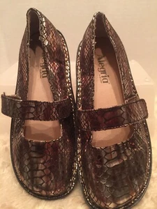 Alegria PG Lite EU Gr. 36 US 6-6,5 Animal Skin Pattern Mary Jane Style S4 - Bild 1 von 10