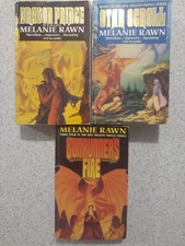 Dragon Prince Trilogy By Melanie Rawn:  Fantasy Vintage 90s Paper Back Books X3
