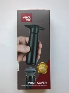 Vacu Vin Wine Saver Pump + 2 Stoppers - Picture 1 of 5
