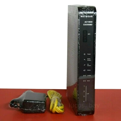 Netgear C6300BD AC1900 Docsis 3 Cable Modem Wireless Router Comcast Xfinity COX - Image 1 of 2