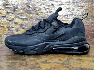 nike junior air max 270 react trainer black