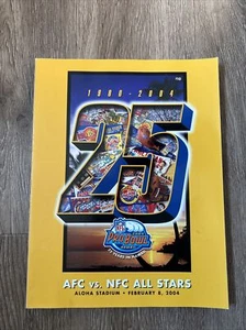 NFL Pro Bowl Hawaii 2004 1980-2004 25 Years in Hawaii AFC NFC All Stars 2/8/2004 - Picture 1 of 4