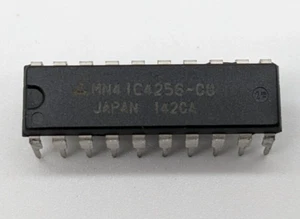 2x  256Kx4 RAM IC für Speichererweiterungen AMIGA - MN41C4256-08 - DIP-20 - Picture 1 of 1