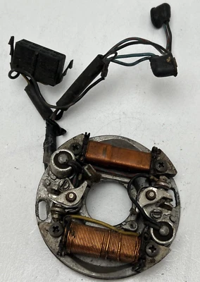 GENUINE BOSCH 1 217 032 230 STATOR ARMATURE PLATE VINTAGE TWIN CYL ENGINE USED - Image 1 of 4