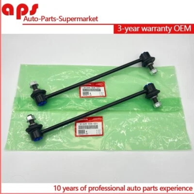 Extremos de barra estabilizadora delantera OEM 2 piezas para Honda Pilot Acura MDX ZDX 3,7 L 3,5 L Foto 1 de 4