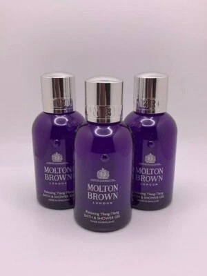 Molton Brown Relaxing Ylang-Ylang Duschgel (3 x 100 ml Flaschen) 300 ml