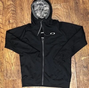 vintage oakley hoodie in black size XL - Picture 1 of 5