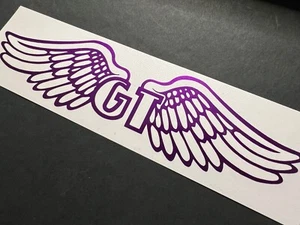 GT Bikes BMX LOGO Vinyl Die Cut Sticker Decal Top Quality UK MTB DH VAN - Picture 1 of 28