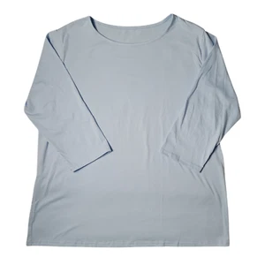 Camisa cómoda suave elástica manga 3/4 para mujer envío gratuito - Imagen 1 de 4