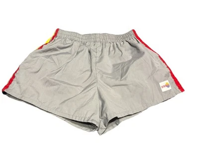 Pantalones Cortos De Gimnasio De Colección Años 70 80 Forrados Para Hombres Correr Atléticos Rayas Mod De Colección M Foto 1 de 3