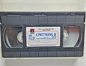 VHS TAPE ONLY Critters 2 RCA Columbia Pictures 1988 - Picture 1 of 4