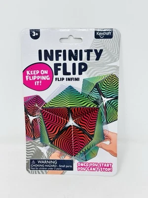 Keycraft Infinity Flip Cube 3D Puzzle Cube NUOVO - Immagine 1 di 2