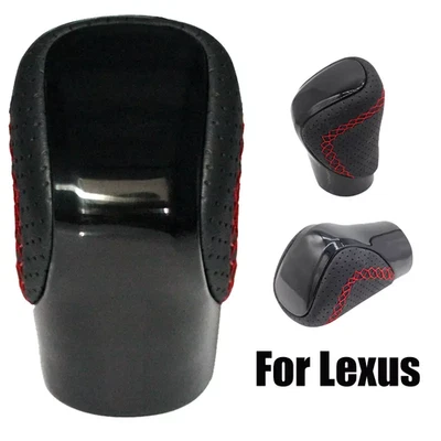 Perilla de cambio de marchas automática negra roja para automóvil para Lexus GS450h RC-F RC350 RX350 ES350 Foto 1 de 4