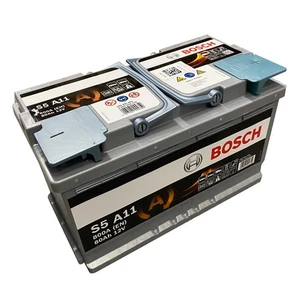 Bosch S5 A11 Autobatterie AGM Start-Stop 12V 80Ah 800A inkl. 7,50 € Pfand - Bild 1 von 4