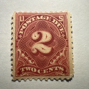 US STAMP Scott  #j62...POSTAGE DUE MNH 2 CENT 1917 Disturbed Gum - Picture 1 of 2