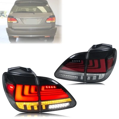 Lanternas traseiras de LED para Lexus RX300 1999-2003 conjunto de lâmpadas traseiras de sinal dinâmico - Imagem 1 de 4