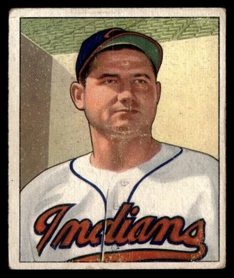 1950 Bowman Early Wynn Cleveland Indians #148 - Image 1 of 2