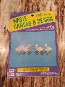 Diseños para la aguja desperdicio lona y diseño contado punto de cruz kit patos arcos - Imagen 1 de 3