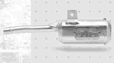 HONDA CR 80 R 1983 83 ЗАВОДСКОЙ МАТОВЫЙ АЛЮМИНИЕВЫЙ ОВАЛЬНЫЙ ГЛУШИТЕЛЬ Сделано в США!!! - Изображение 1 из 2