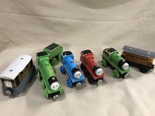 Thomas Engine Wooden Railway Train Henrietta Henry Staples Flat Magnet 1994 Lot