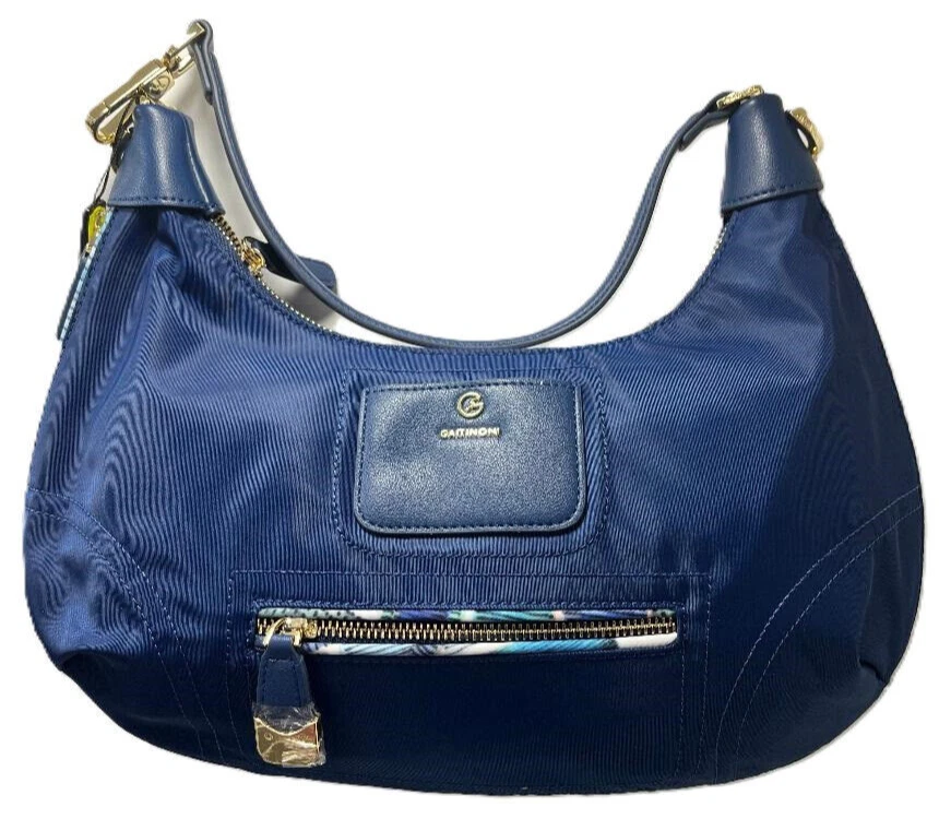 GATTINONI LINEA PLANETARIUM BIGE98152WZC084 COLORSOUL HOBO POLIESTERE NAVY - Bild 1 von 1