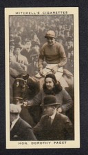 1935 Horse Racing Card of Racehorse Owner DOROTHY PAGET
