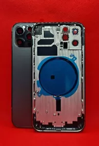 BACK COVER SCOCCA COPRI BATTERIA COMPATIBILE APPLE IPHONE 12 PRO NERO BLACK - Foto 1 di 1