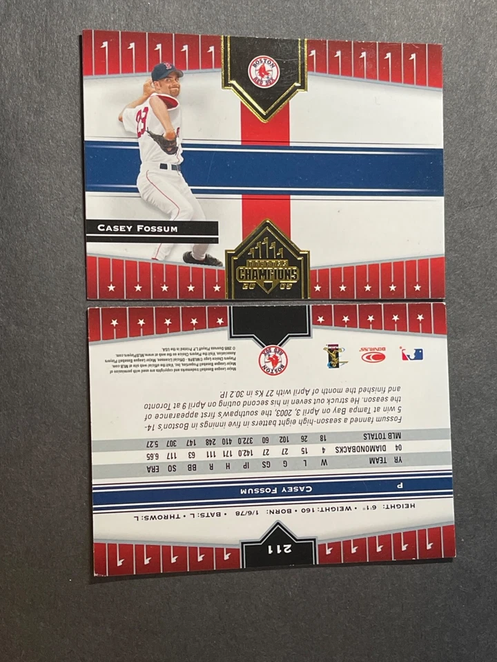 2005 Donruss Champions Baseball You Pick The Card 201-450 - Image 1 of 1