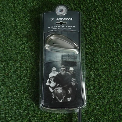 RARE NIKE EAGLE SILVER 7 IRON 35” KIDS, JUNIORS 59"-66" JR. RH 37°, BRAND NEW! - Image 1 of 4