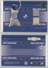 2005 Donruss Elite Back 2 Back Jacks Combos /50 Eddie Murray #BBJ-7 HOF