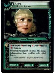 STAR TREK CCG 2E PROMO CARD 0P5, SELA - Picture 1 of 1