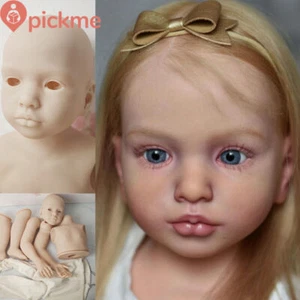 Muñeca Renacida 40 pulgadas Aloenka Kit Niño Pequeño Sin Pintar Hágalo Usted Mismo Parte Tela Cuerpo Molde en Blanco - Imagen 1 de 8