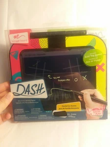 New ~ Boogie Board DASH Eraseable 8"x7" Electronic Doodle Board w/4 Games Ages+4