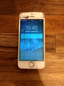 iPhone 5S - Apple A1530 - Or - Smartphone Apple Original - Photo 1/24