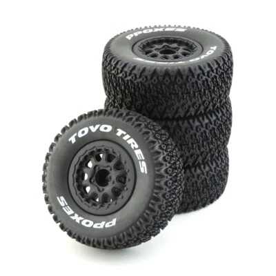 103x40mm Offroad-Reifen für 1/10 Traxxas Slash & Monster Trucks 4er Set  - Bild 1 von 4