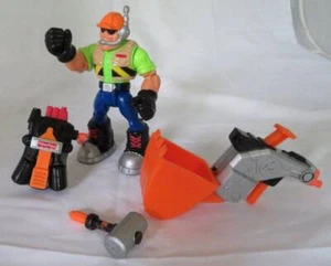 Rescue Heroes Body Force RIP ROCKEFELLER Construction Worker Figure TOY 78310 - Picture 1 of 4