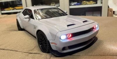 Dodge SRT 1:32 Scale Collectible Drift Car Working Lights And Sound Toy METAL!!! - Image 1 of 4