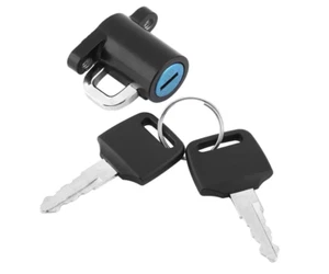 Motorcycle Scooter Helmet Lock Secure with 2 Keys Universal - Picture 1 of 2