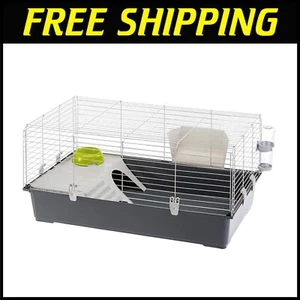 Spacious Indoor Pet Cage for Guinea Pigs & Rabbits - Complete with Accessories - Picture 1 of 11