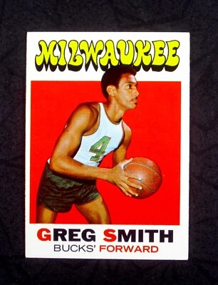 1971 TOPPS SET BREAK Greg Smith #129 Milwaukee Bucks VG-EX - Image 1 of 2