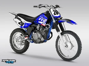 Graphics Kit for Yamaha TTR 125 (2000-2007) TTR125 Factory Series-Blue - Picture 1 of 7