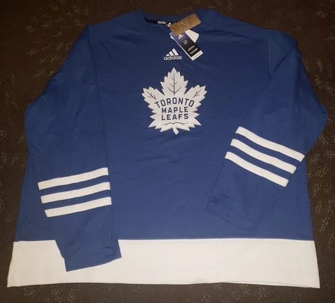 NWT Toronto Maple Leafs adidas Aeroready 21 Sweater Jersey 2XL Cover