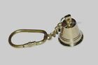 Vintage Brass Key chain Ship Bell Nautical Key ring Maritime Decor Item