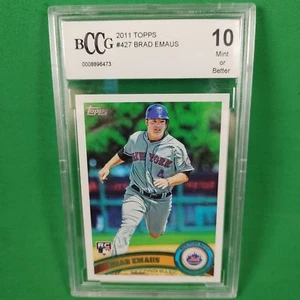 Brad Emaus 2011 Topps #427 Baseball Card Graded MT 10 - Picture 1 of 2