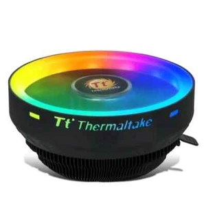 Thermaltake UX100 ARGB CPU Cooler Heatsink Fan RGB Intel LGA 1700 1200 1851 AMD - Picture 1 of 10