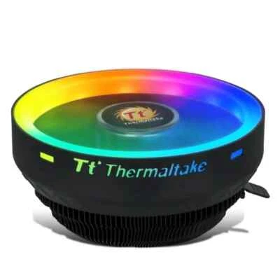 Thermaltake UX100 ARGB CPU Cooler Heatsink Fan RGB Intel LGA 1700 1200 1851 AMD - Image 1 of 4