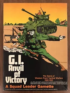 Board Game Expansion, G.I. Anvil of Victory, Squad leader, Avalon Hill, 1982 - Picture 1 of 12