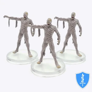 Mummy Guardian x3 - Bestiary Unleashed #12 Pathfinder Battles D&D Miniatura - Imagen 1 de 1