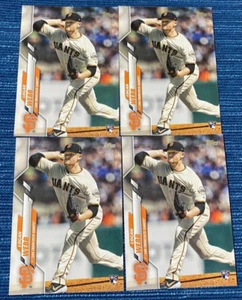 Lot of 4 2020 Topps Series 2 Logan Webb Rookie #514 San Francisco Giants RC 209C - Bild 1 von 1