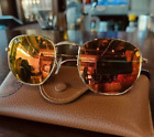 Ray-Ban RB3548 Hexagonal Sunglasses/Gold Orange 🔥 Flash Lenses *51/24 🔥 GUC!!